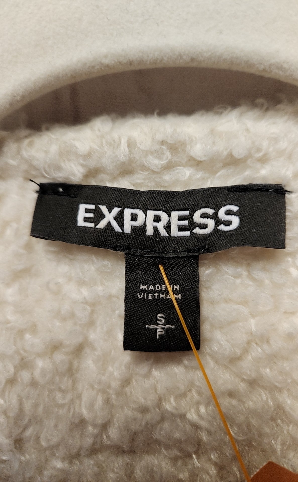 Express Women's Size S White Cardigan