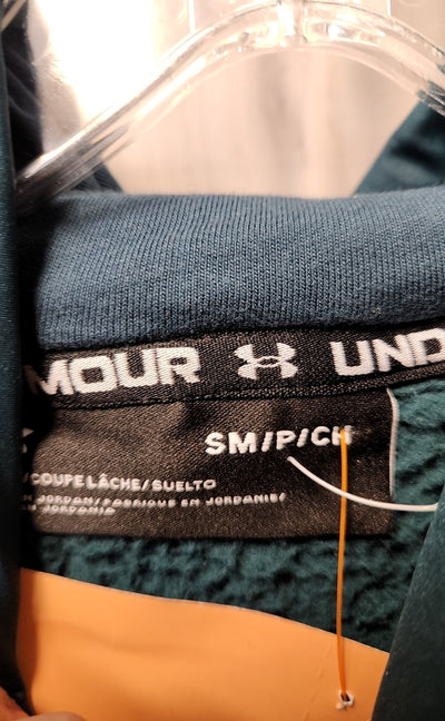 Under Armour Women's Size S Teal Sweatshirt