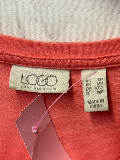 Logo Women's Size S Petite Pink Dress