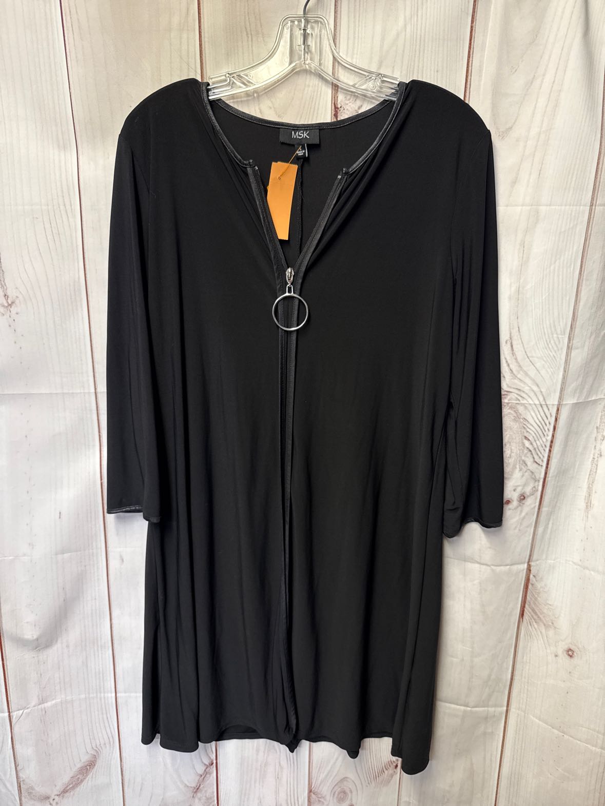 Msk Women's Size L Black Dress