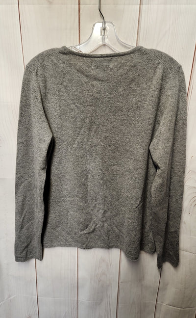 Sutton Studio Women's Size XL Gray Cashmere Sweater