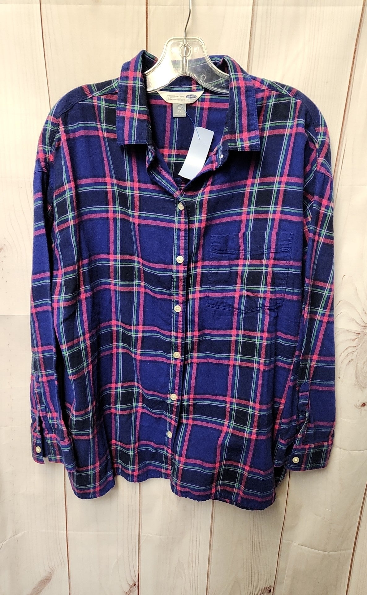 Old Navy Women's Size XL Purple Long Sleeve Top
