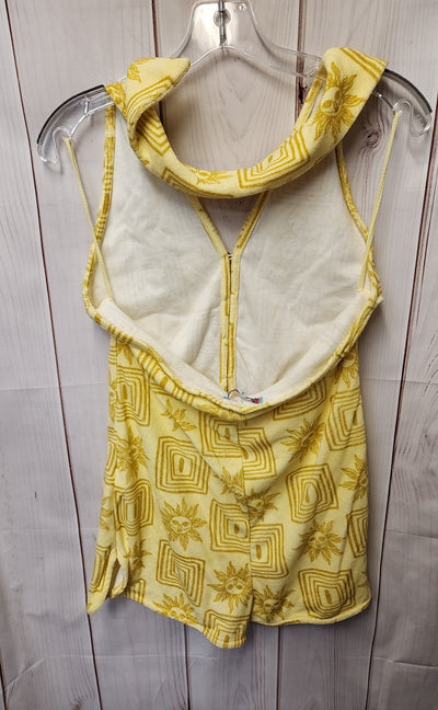 Urban Outfitters Women's Size L Yellow Romper