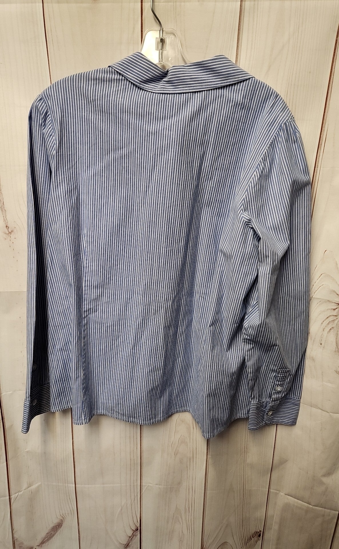 St Johns Bay Women's Size XL Blue Long Sleeve Top