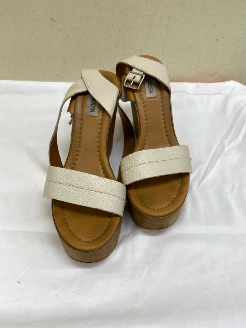 Steve Madden Women's Size 40 = 9-1/2 Tan Sandals