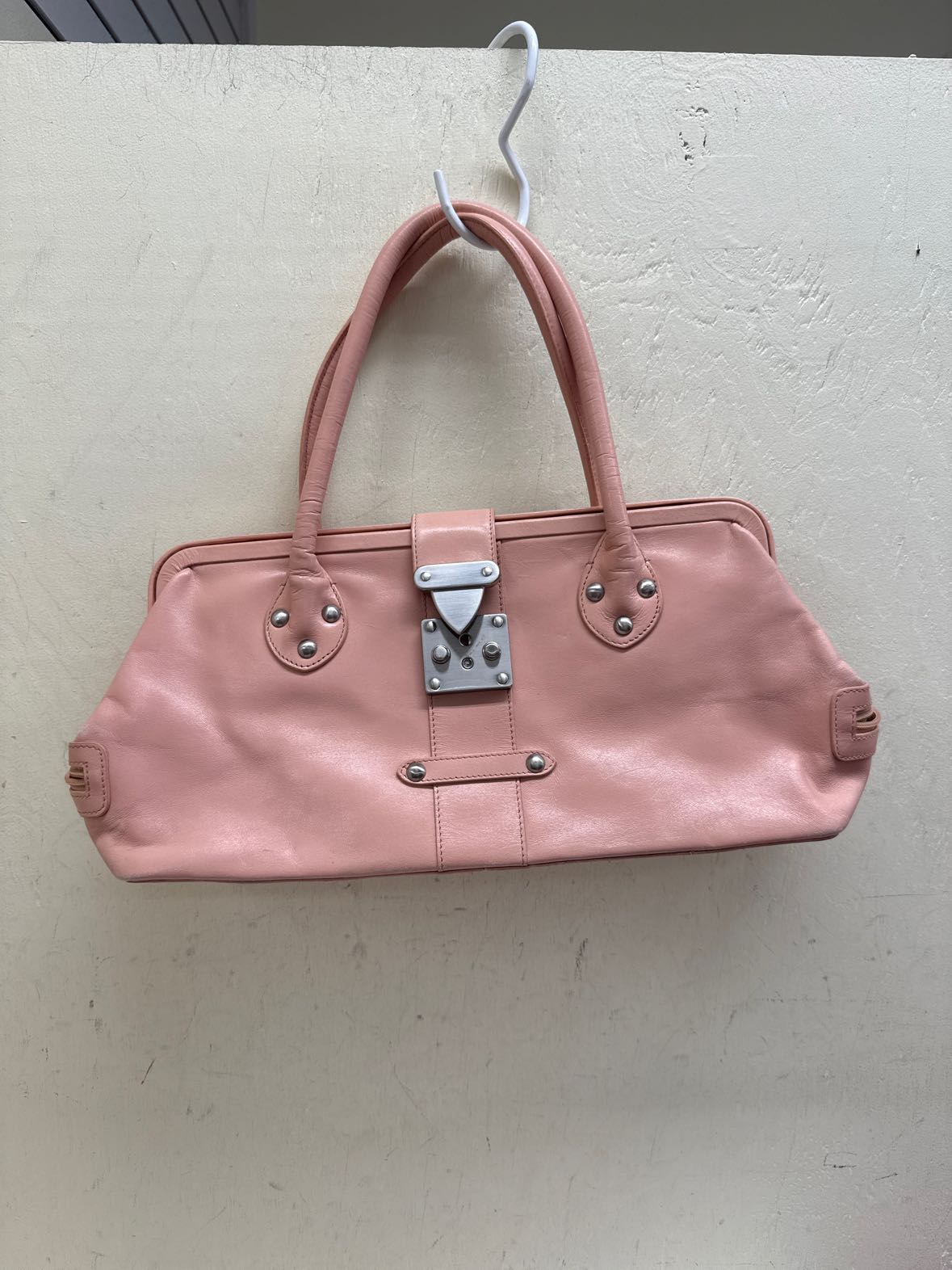 Hobo Pink Purse Bag AS IS - Stains