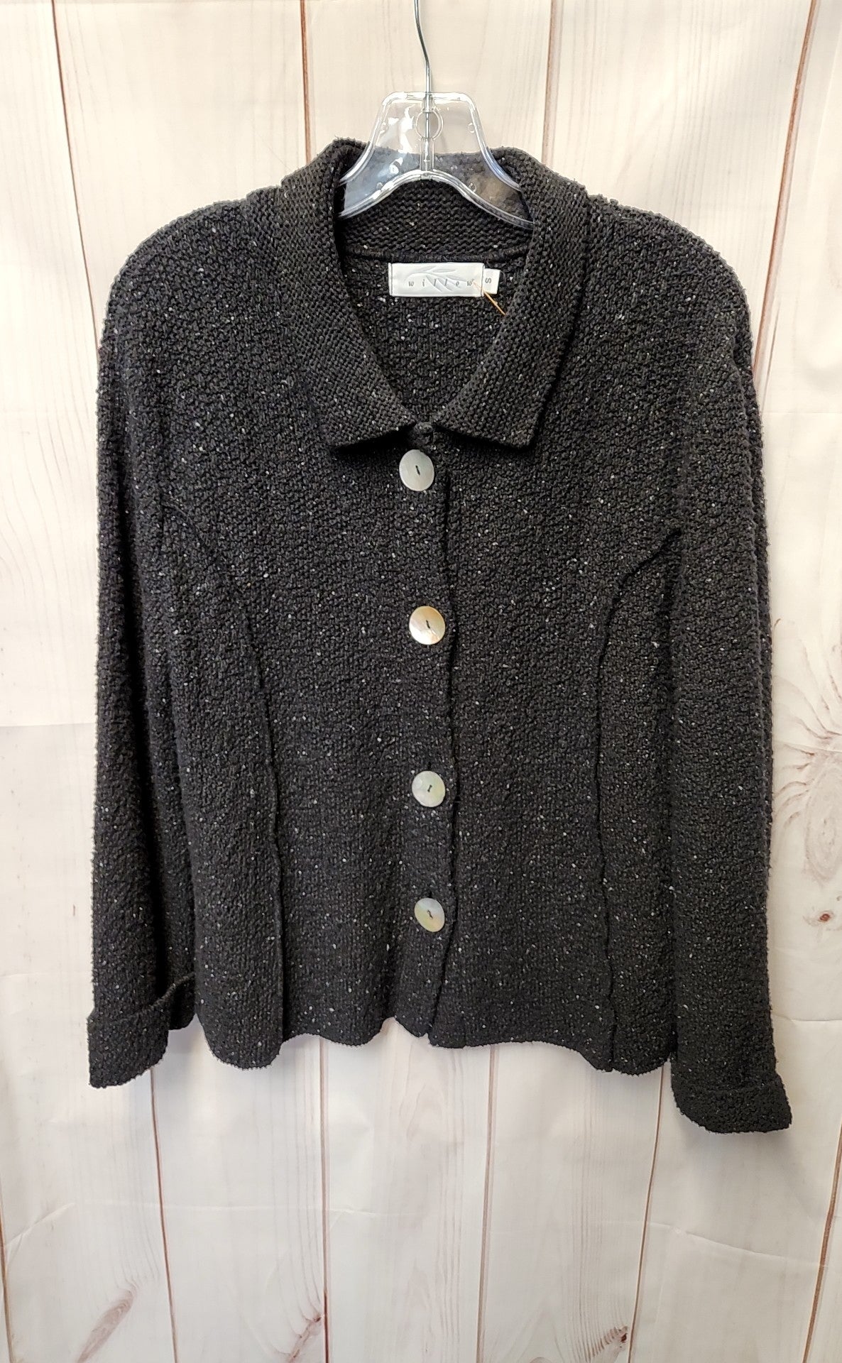 Willow Women's Size S Black Cardigan