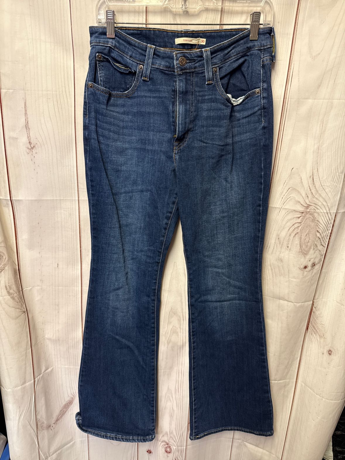 Levis Women's Size 30 (9-10) Blue Jeans 126 Flare