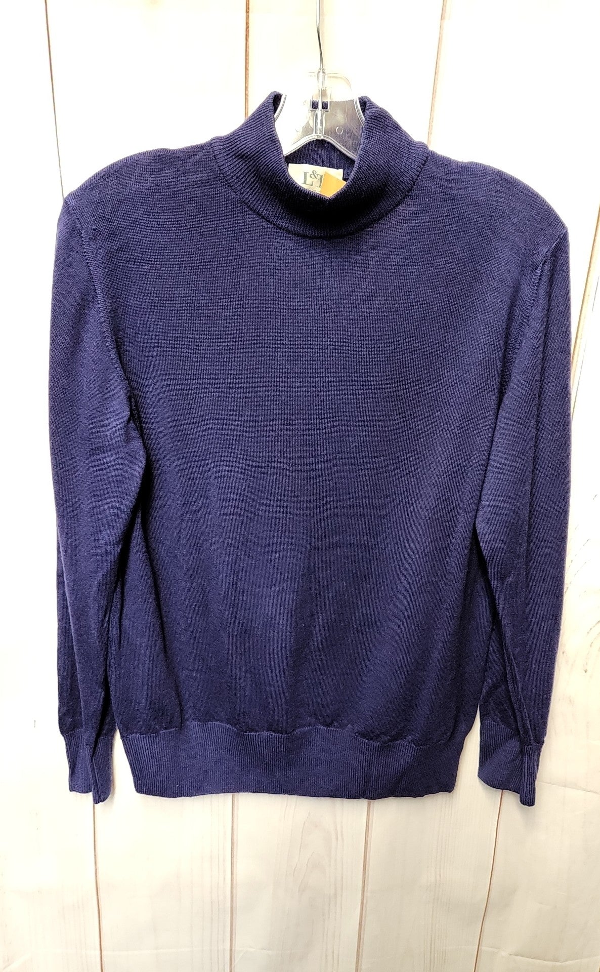 L&F Italy Women's Size M Purple Merino Wool Sweater