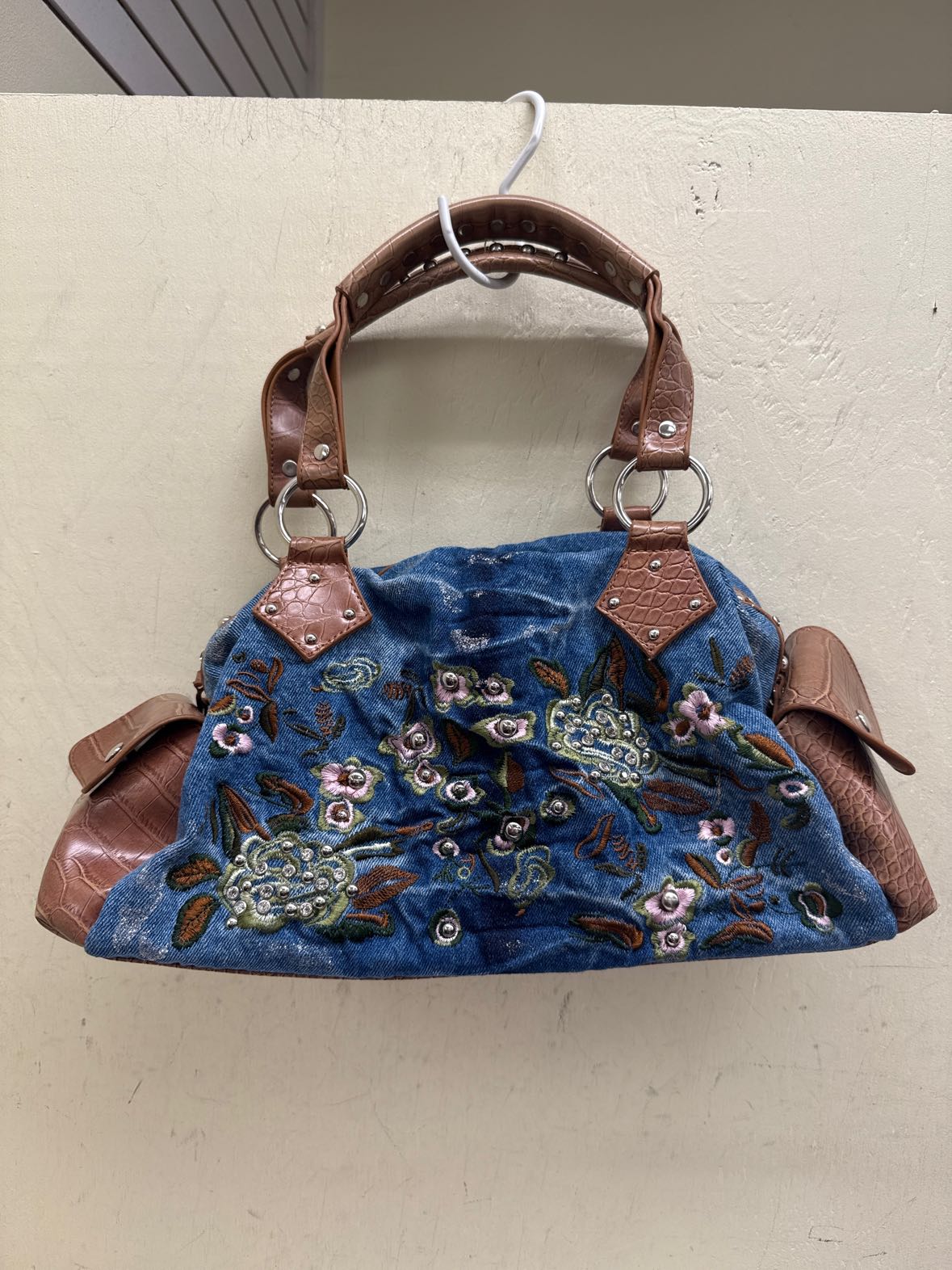 Cache Blue Purse Bag