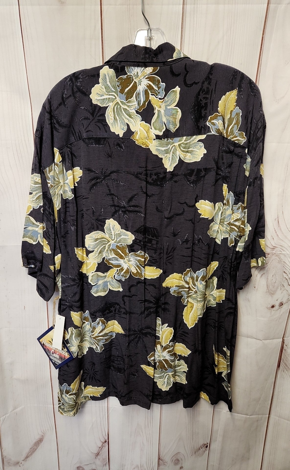 NWT Havana Jack's Cafe Men's Size XL Black Shirt