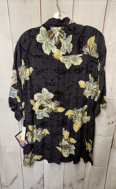 NWT Havana Jack's Cafe Men's Size XL Black Shirt