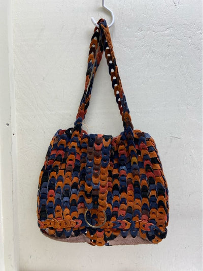 Multi-Color Woven Purse Bag