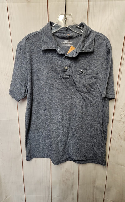 Vineyard Vines Boy's Size 16 Blue Shirt
