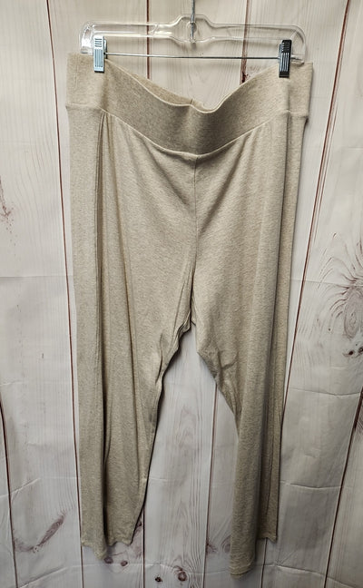 Talbots Women's Size 2X Petite Beige Sweatpants