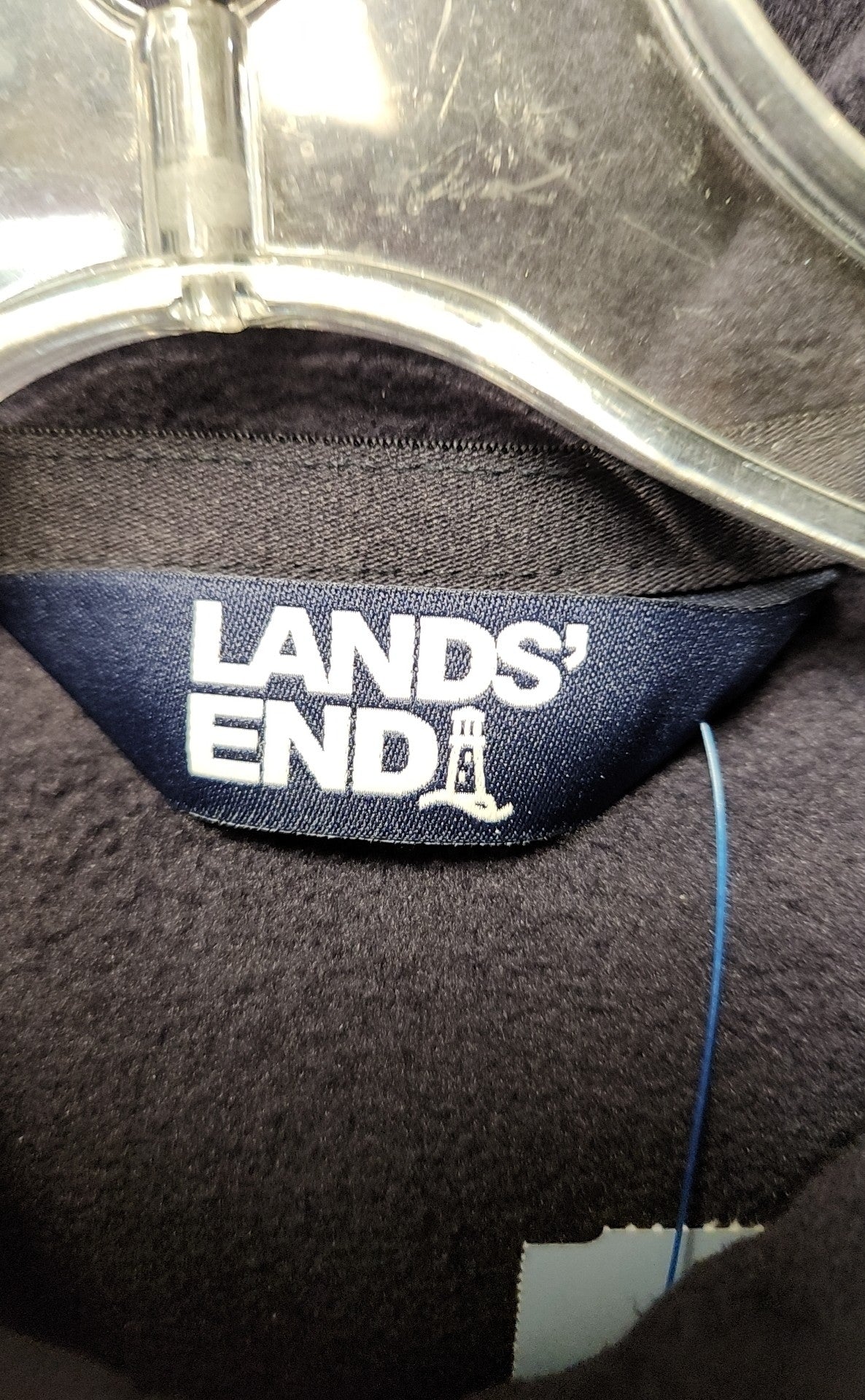 Lands End Women's Size L Navy Vest