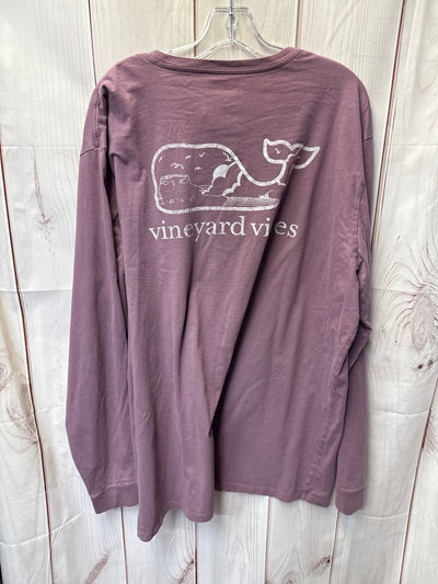Vineyard Vines Men's Size 2XL Purple Shirt