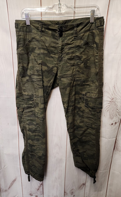 Sanctuary Women's Size 27 (3-4) Green Camo Pants