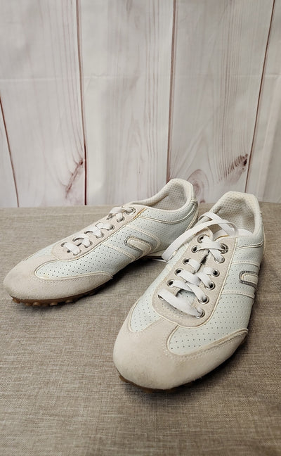 Geox Women's Size 7 White Sneakers Shoes
