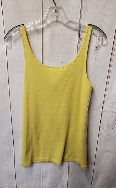 Eileen Fisher Women's Size M Yellow Sleeveless Top