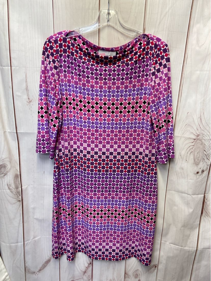 Donna Morgan Women's Size 12 Purple Dress