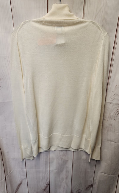 NWT J Crew Women's Size XL White Sweater
