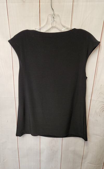 White House Black Market Women's Size S Black Sleeveless Top