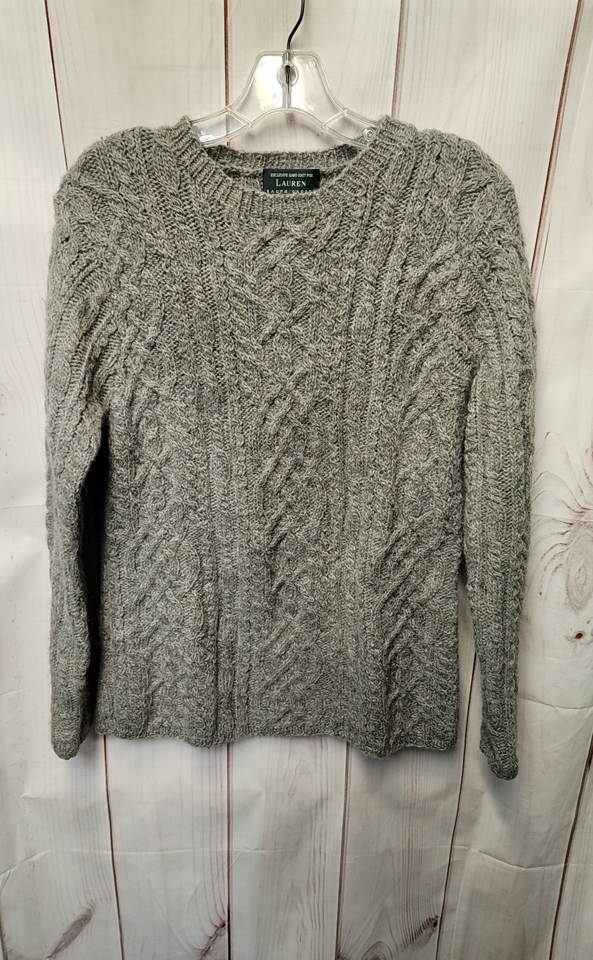 Lauren by Ralph Lauren Women's Size S Gray Sweater