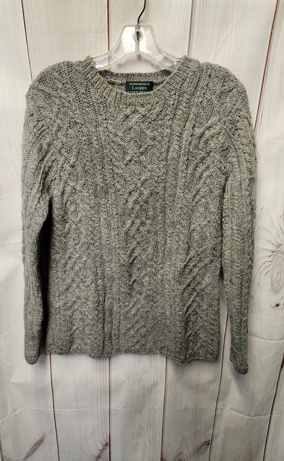 Lauren by Ralph Lauren Women's Size S Gray Sweater