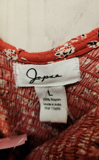 NWT Japna Women's Size L Red Dress