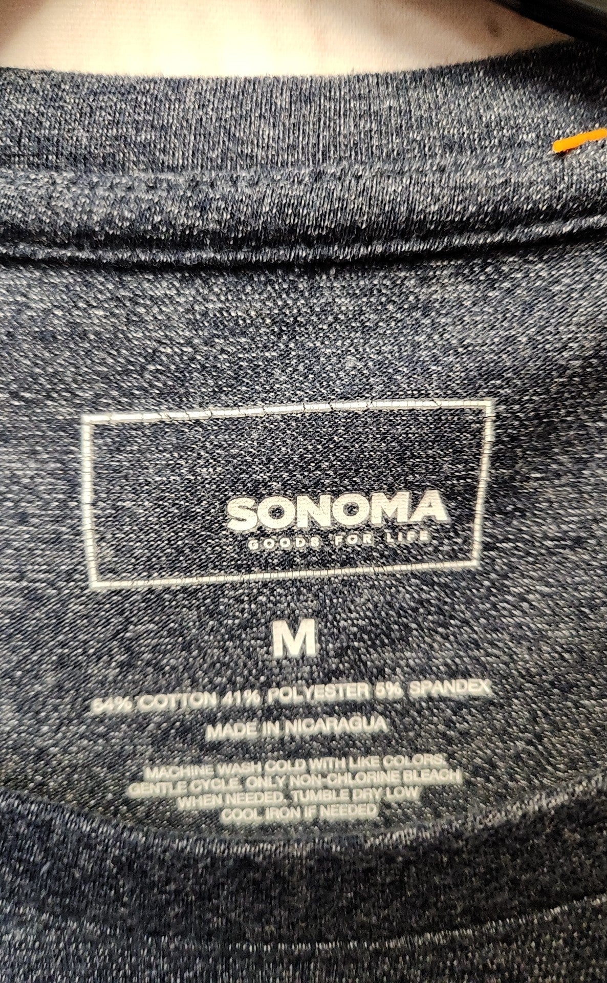 Sonoma Men's Size M Navy T-Shirt