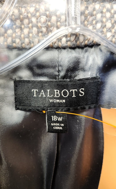Talbots Women's Size 18 Gray Jacket