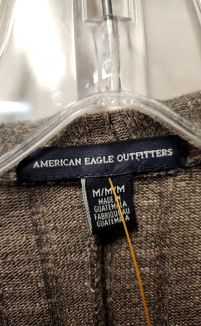 American Eagle Women's Size M Brown Cardigan