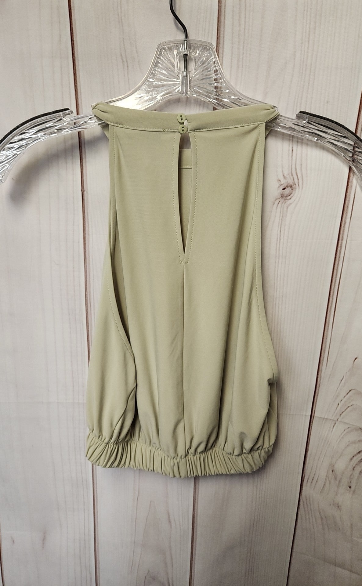 Zara Women's Size S Green Sleeveless Top