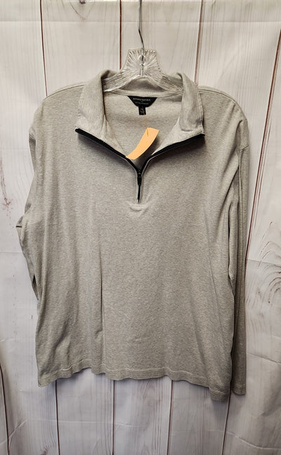 Banana Republic Men's Size XL Beige Sweatshirt