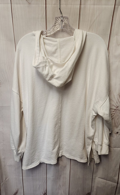 Old Navy Women's Size XL White Sweatshirt
