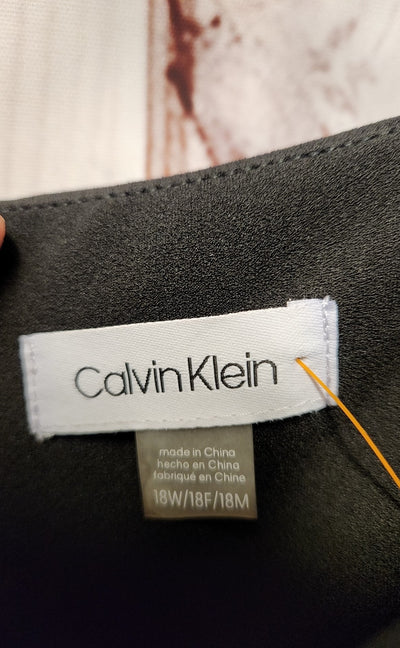 Calvin Klein Women's Size 18 Black Dress
