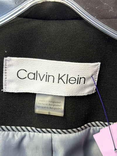 Calvin Klein Women's Size 8 Black Blazer
