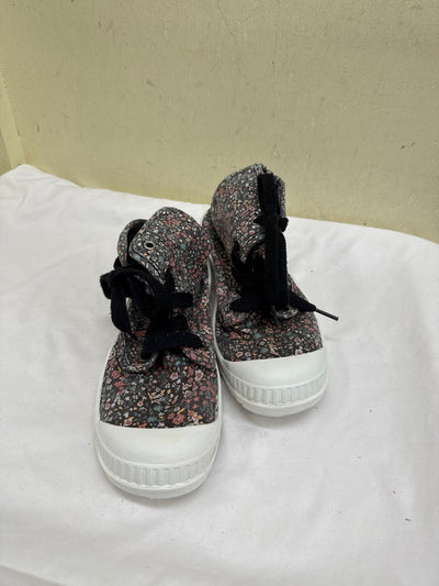 Women's Size 8-1/2 Floral Sneakers Shoes