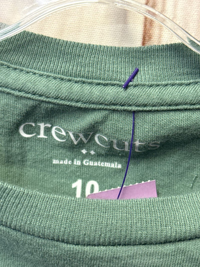 Crewcuts Boy's Size 10 Green Shirt