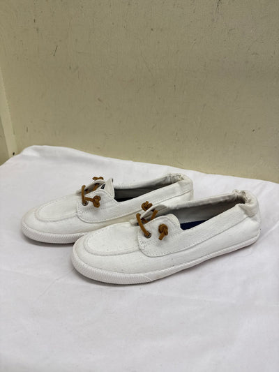 Sperry Women's Size 9-1/2 White Flats Shoes