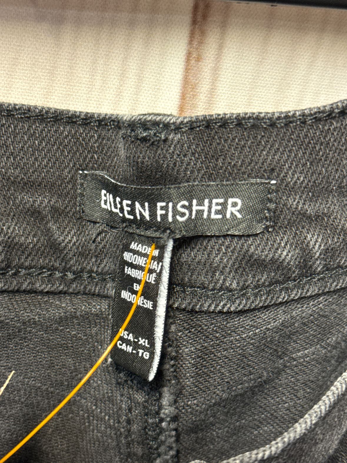 Eileen Fisher Women's Size XL Black Jeans