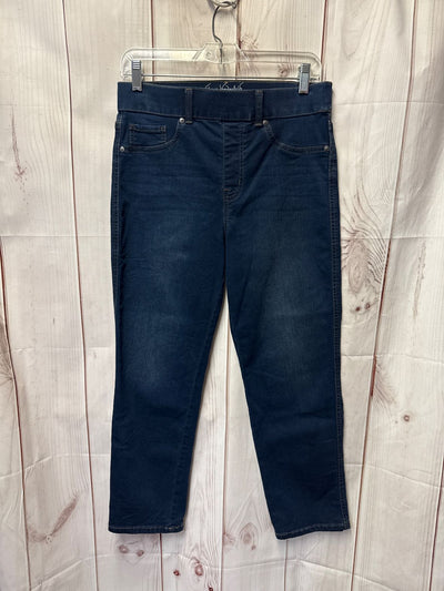 Gloria Vanderbilt Women's Size 10 Petite Short Blue Jeans High Rise Straight