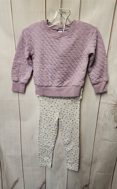 Carters Girl's Size 4 Purple Outfit
