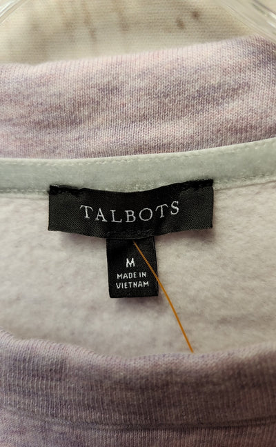 Talbots Women's Size M Purple Sweatshirt