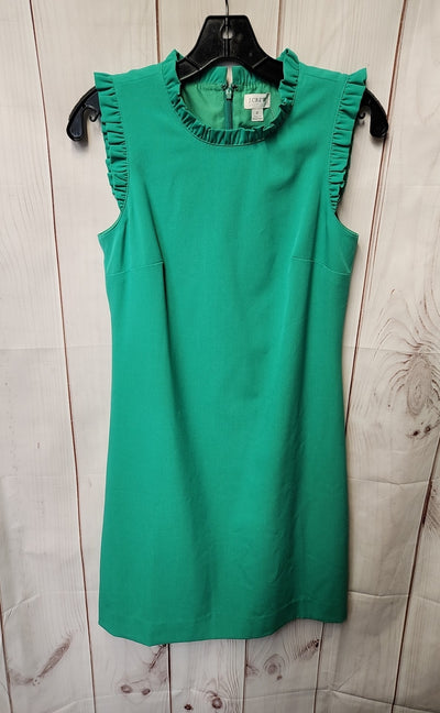 J Crew Women's Size 2 Green Dress