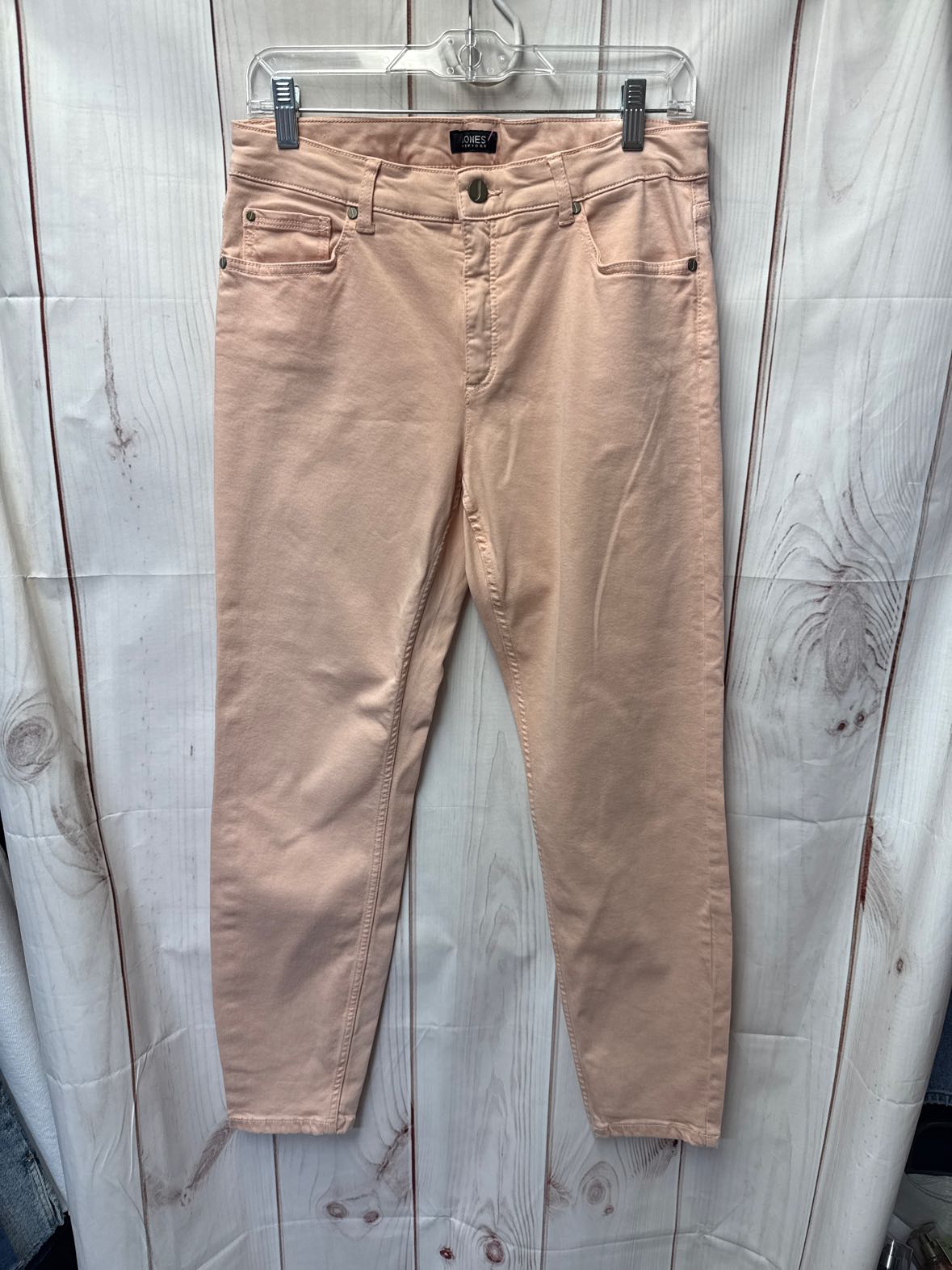Jones New York Women's Size 8 Pale Pink Pants Classic Stretch