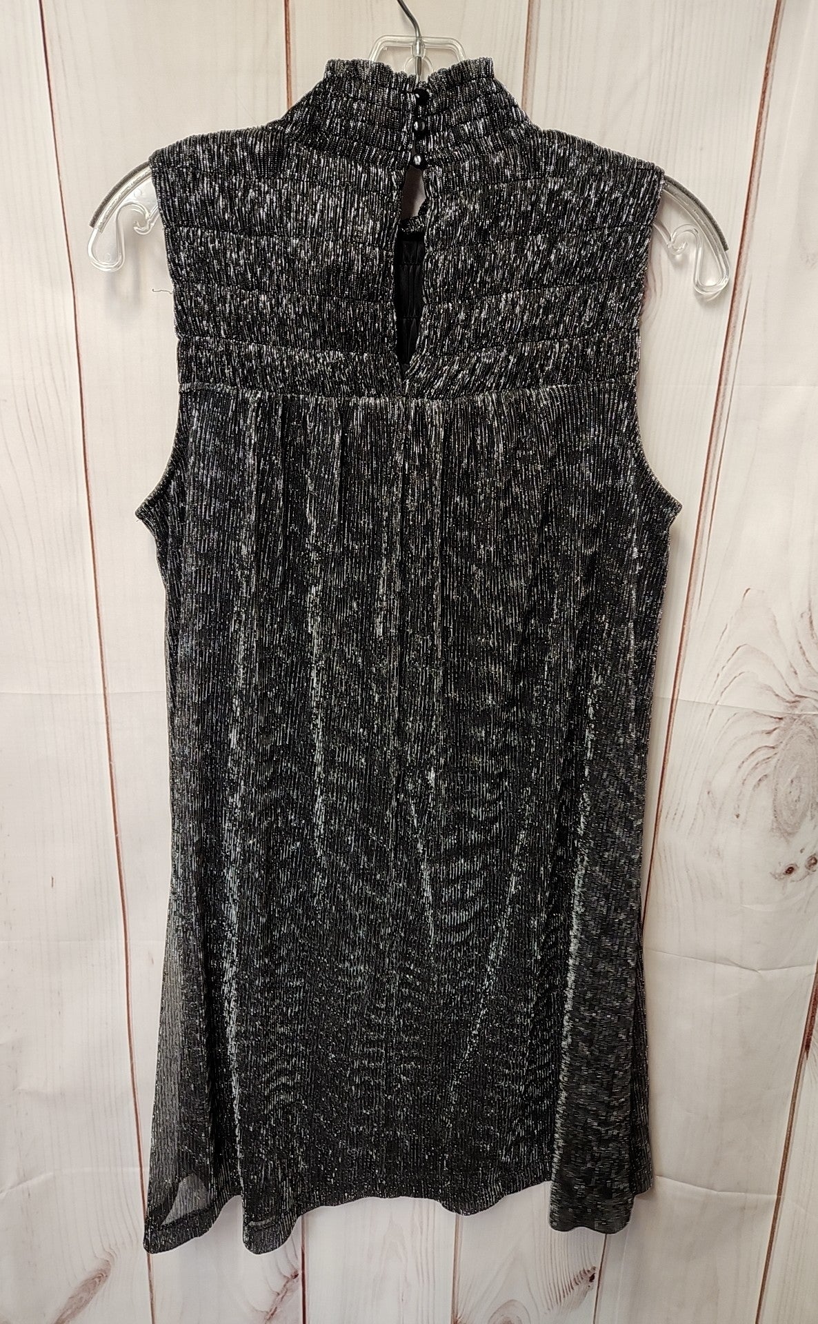 Nine West Women's Size S Black & Silver Dress