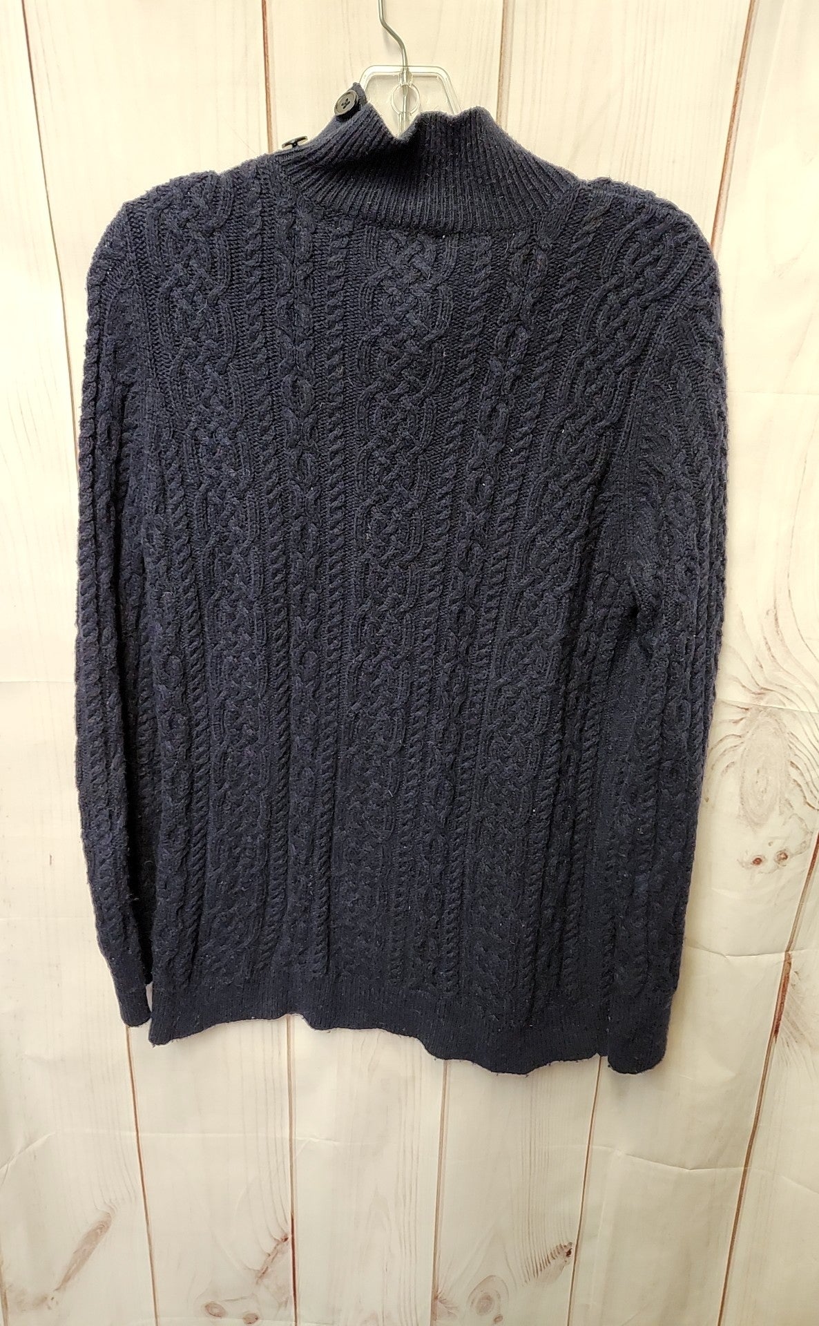 Talbots Women's Size L Navy Sweater