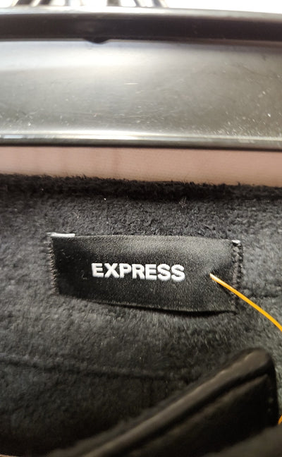 Express Women's Size 10 Black Pants '90s Slim Super High Rise